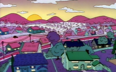 Scenic Simpsons: Surreal Art In Cartoon